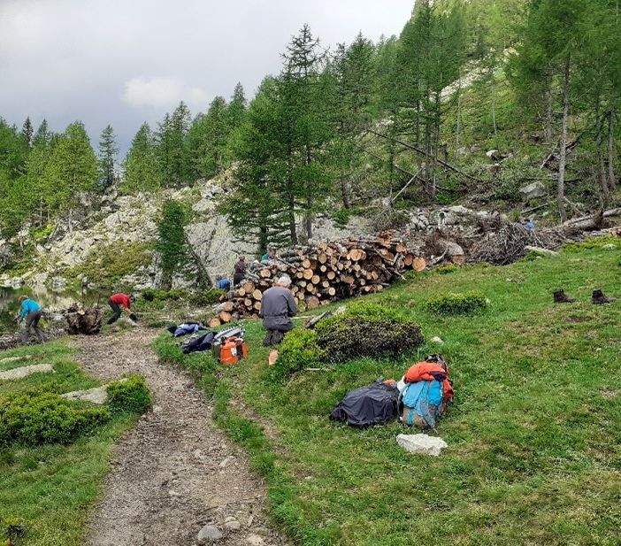Devero, ripristinato il sentiero del Lago delle Streghe