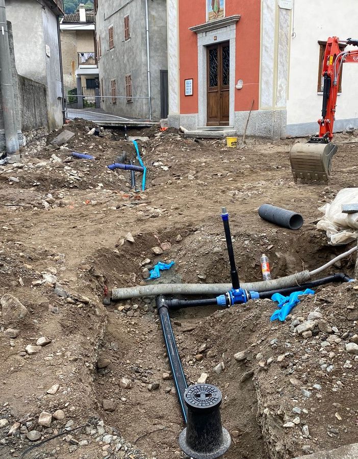 In via di completamento i lavori pubblici a Ornavasso