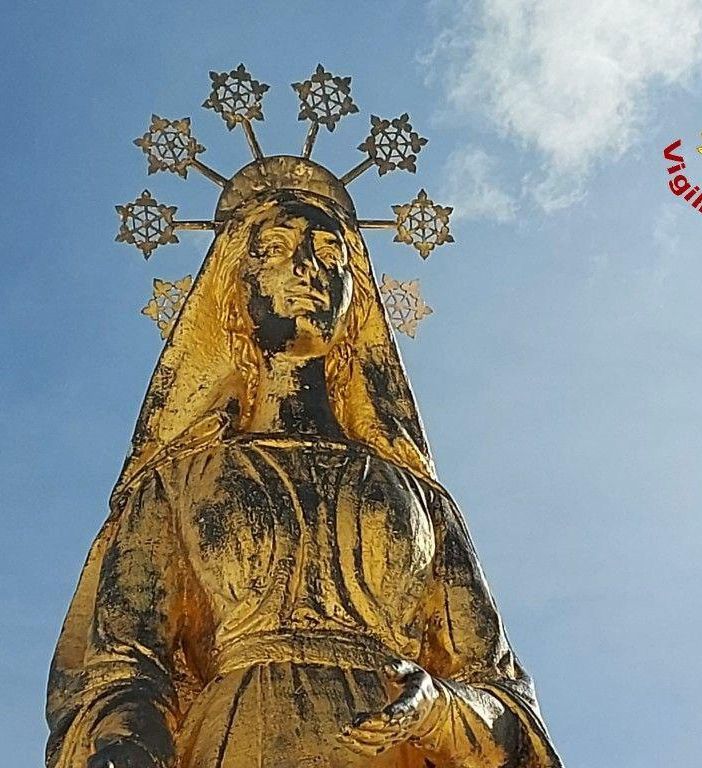 Macugnaga Monte Moro: la Madonna della Neve torna al suo antico splendore    FOTO