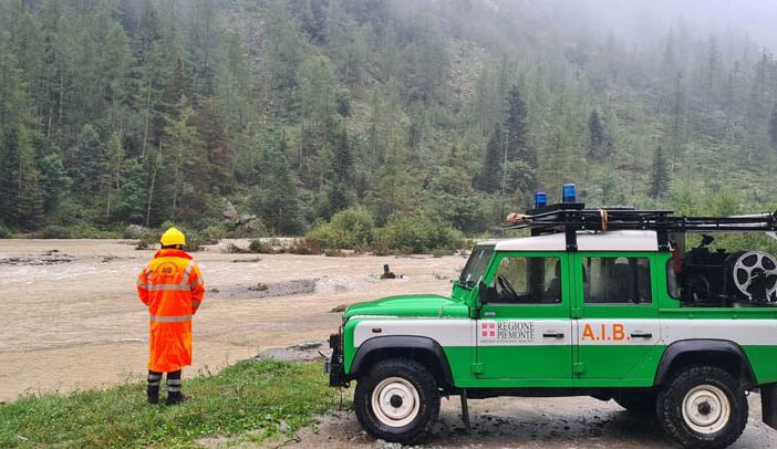 Torrente Anza ingrossato dalle forti piogge, Bonacci: &quot;Situazione sotto controllo&quot; FOTO