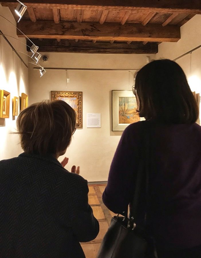 A Casa De Rodis una visita guidata della mostra &quot;Lorenzo Peretti. Natura e mistero&quot;