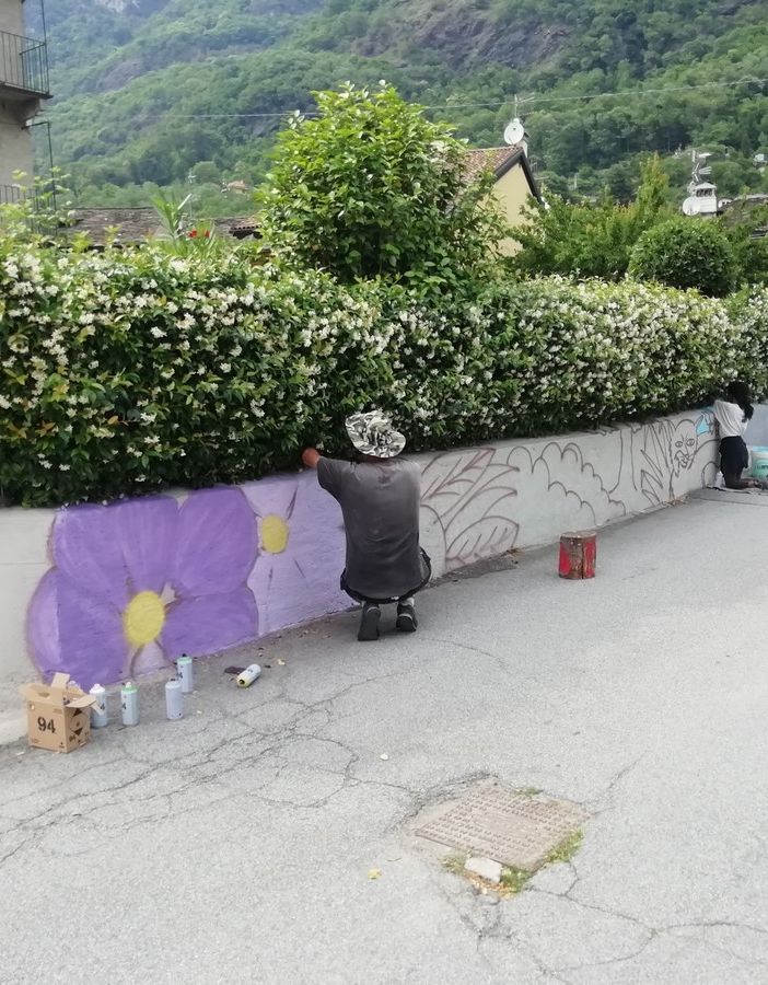 A Premosello murales dedicati al Parco Nazionale della Valgrande