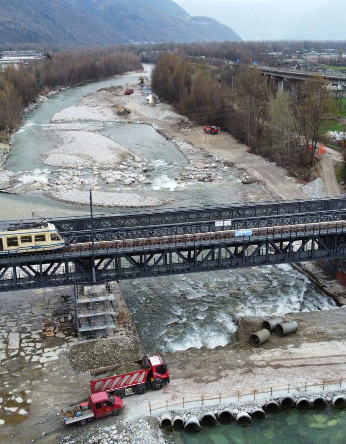 Nuovo ponte per la Ferrovia Vigezzina-Centovalli: lavori completati con successo