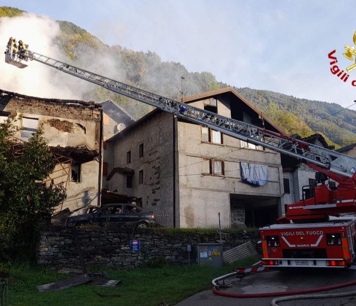 E' Piero Bonetti l'uomo morto nell'incendio di Calasca