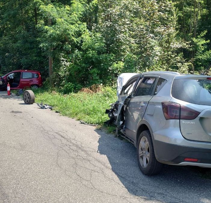 Incidente stradale a Megolo, un ferito