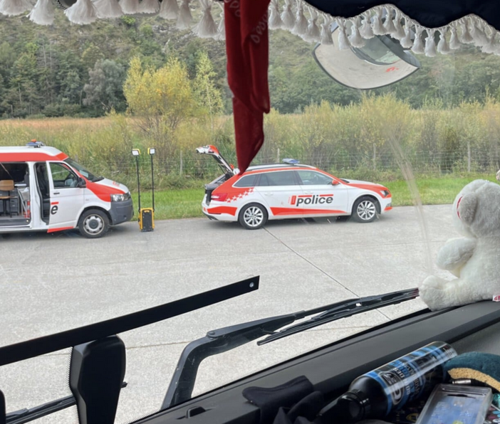 Incidente tra camion sul Sempione: erano in corso i controlli della polizia cantonale