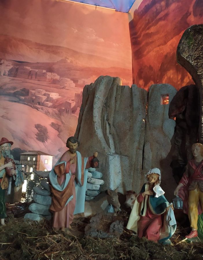 In Collegiata il presepe ambientato a Domodossola