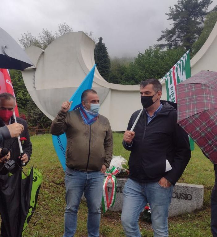 Festa dei Lavoratori ad Omegna, i sindacati: &quot;Preoccupati dai licenziamenti e dal settore turistico&quot; FOTO E VIDEO