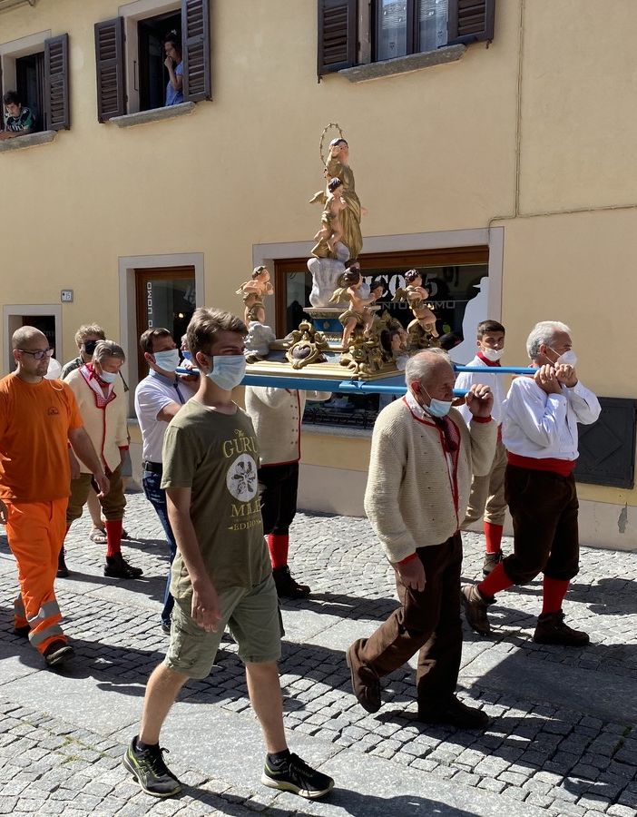 Si è svolta a Santa Maria la processione dell’Assunta