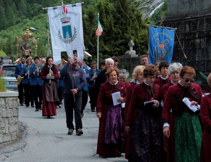 In Val Formazza si celebra San Bernardo in vista dell'inaugurazione della &quot;Via dell'Abate&quot;
