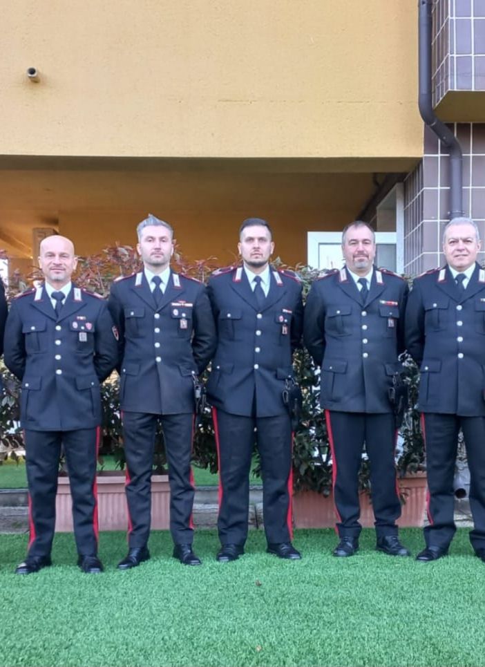 Promossi di grado nove carabinieri nei reparti dell'Arma