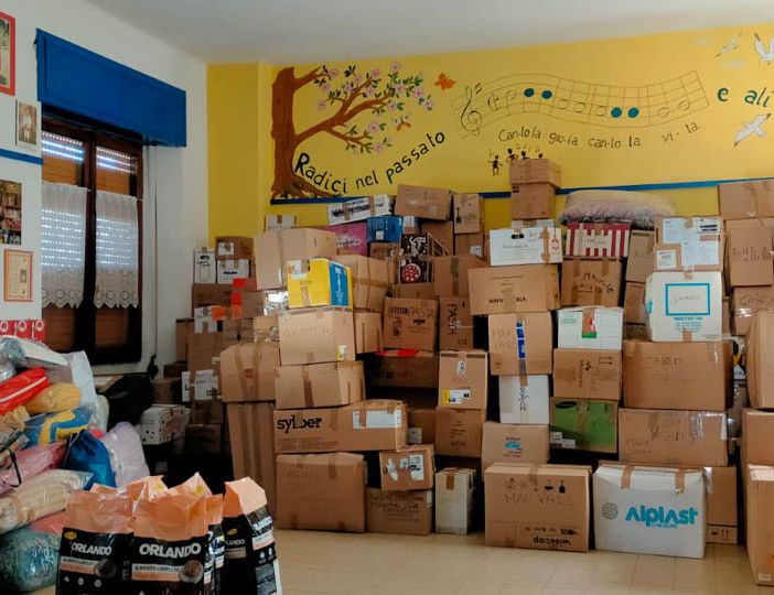 Aiuti all'Ucraina, i crevolesi hanno risposto all'appello dell'oratorio