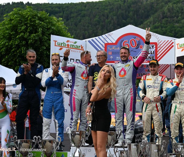 Davide Caffoni suona la nona, sua l'edizione 2024 del Rally delle Valli Ossolane FOTO