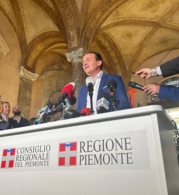 Domani alle 13 a Torino il presidente Cirio presenta la nuova Giunta regionale