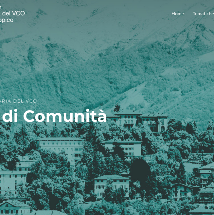 Segnali di Comunità, online l'osservatorio di indagine e raccolta dati sul Vco