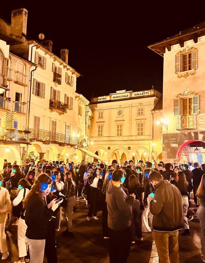 Domodossola, un successo la “discoteca silenziosa”