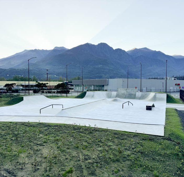 Quasi pronto lo skatepark al Curotti FOTO