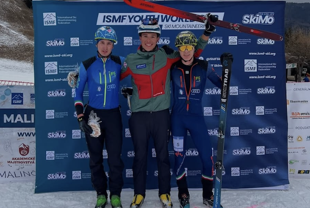 L'anzaschino Oscar Tonietti medaglia d'argento alla Coppa del Mondo di sci alpinismo