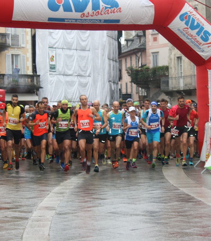 Più di 200 partecipanti al Trail del Calvario nonostante la pioggia