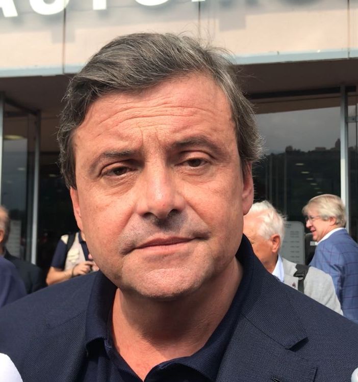 Una immagine di Carlo Calenda, leader nazionale di Azione
