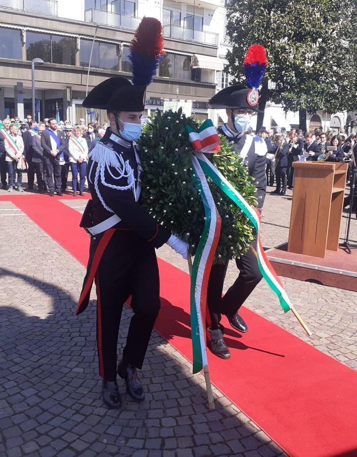 A Verbania la manifestazione provinciale per celebrare la liberazione FOTO