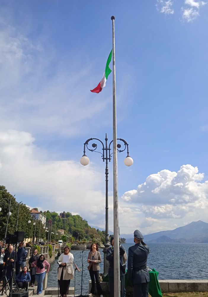 Cerimonia provinciale per la Liberazione a Intra FOTO