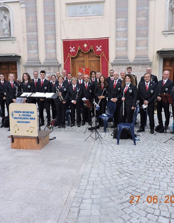 Pieve Vergonte, concerto di Natale del Corpo Musicale di Fomarco