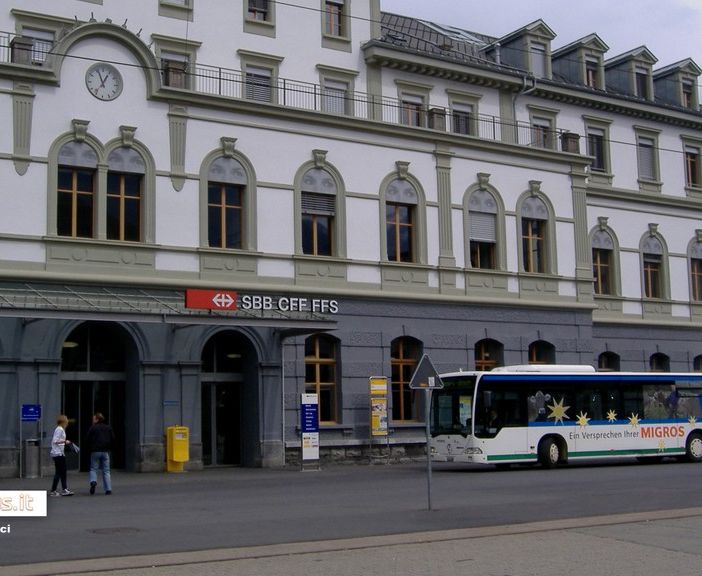 La stazione ferroviaria di Briga (Vallese)