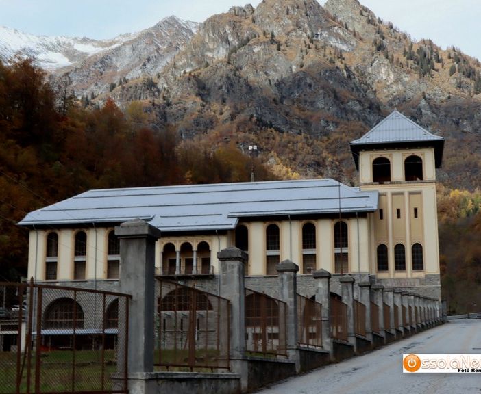 La centrale Enel di Rovesca, in Valle Antrona