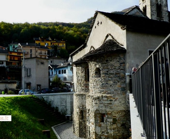 Tornano alla luce le absidi nascoste della chiesa del Piaggio FOTO
