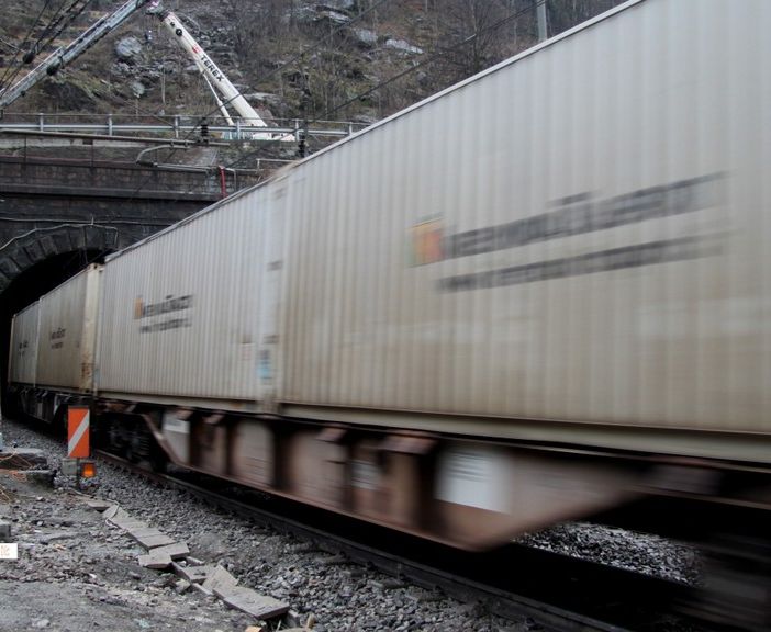 È l'elicoidale l'imbuto della linea ferroviaria Lötschberg-Sempione