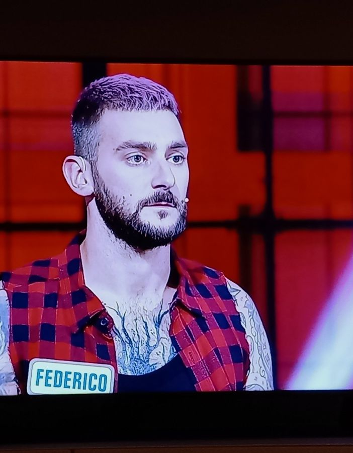 Federico non ''fa gol'' alla trasmissione ''Avanti un altro!&quot;    FOTO