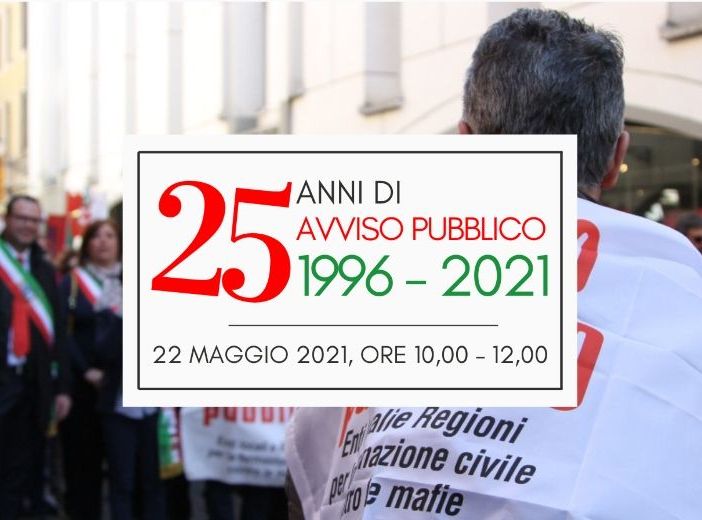 Avviso Pubblico: 25 anni di antimafia sociale