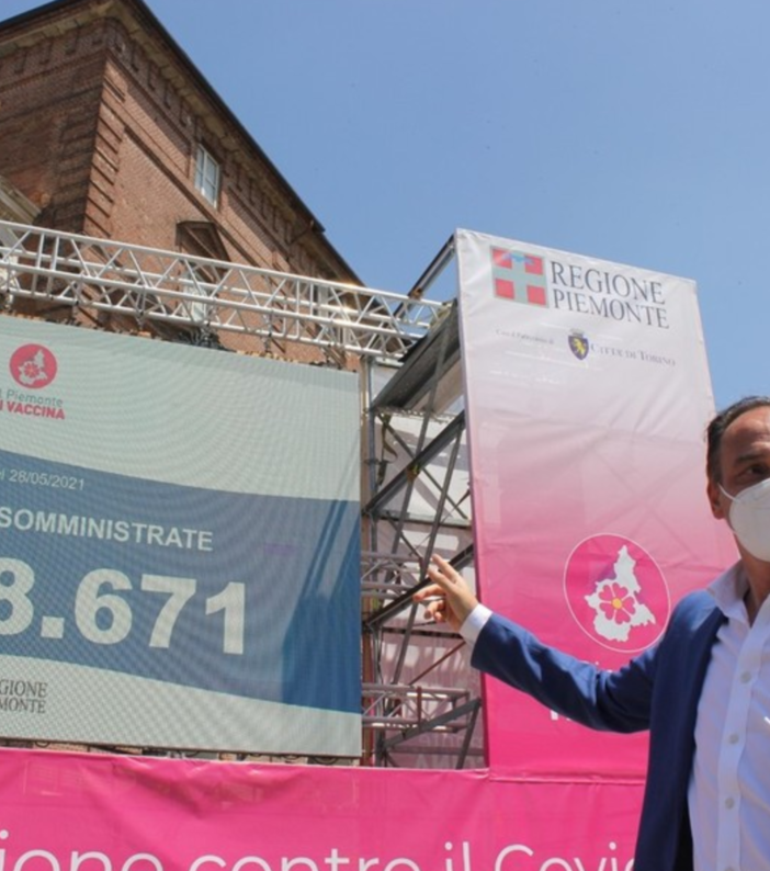 Cirio sui vaccini anti Covid: &quot;Piemonte miglior regione d'Italia per dosi somministrate&quot; VIDEO