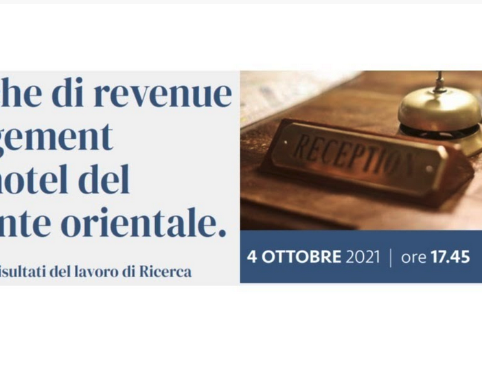 'Tecniche di revenue management negli hotel del Piemonte orientale', ecco i progetti