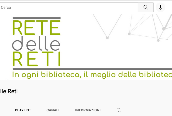 È nata la nuova webtv delle biblioteche italiane