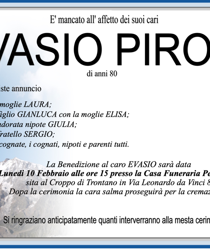 Evasio Pironi di anni 80