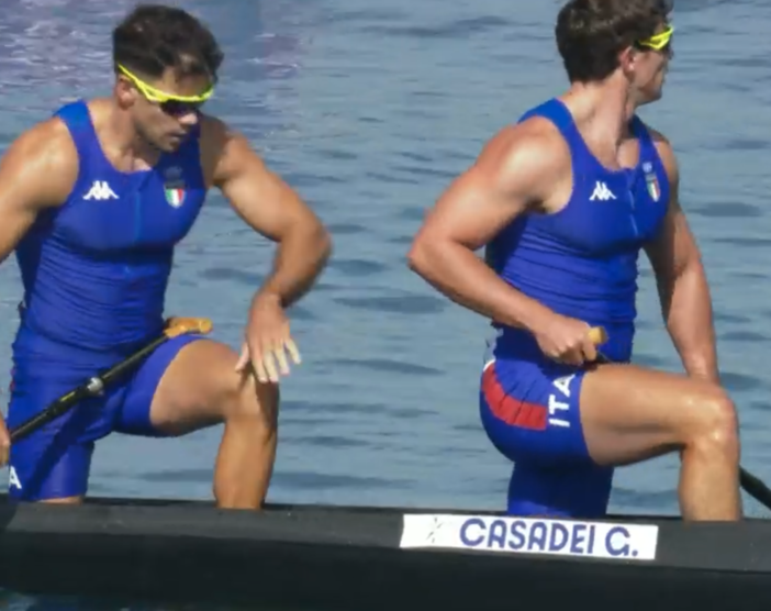 Tacchini e Casadei avanzano in semifinale nella canoa sprint