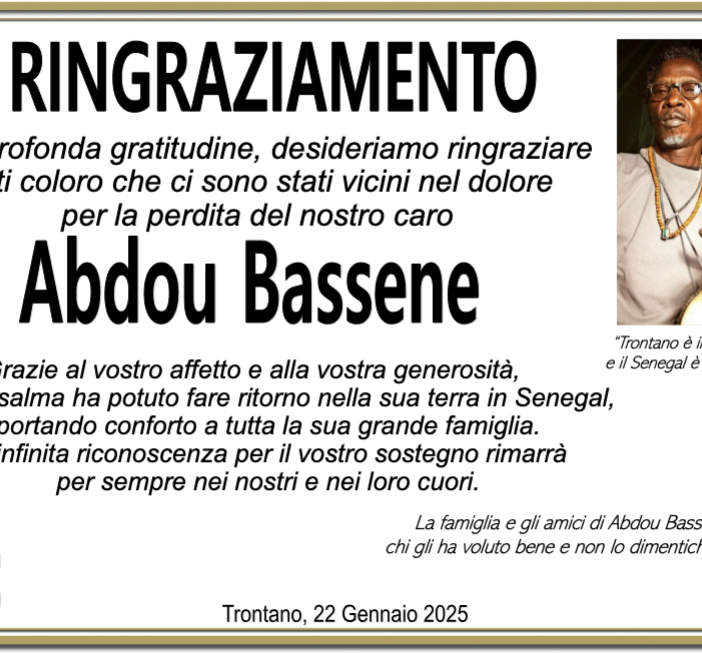 Ringraziamento