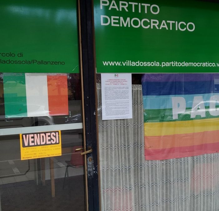 Chiude a Villa l'ultima sede di partito