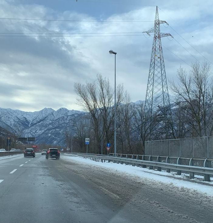 Ghiaccio e disagi in superstrada