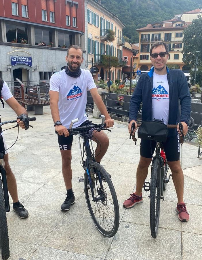 Tour in bicicletta nel Vco di Daniele Valle (Pd): alla ricerca del dialogo con i cittadini