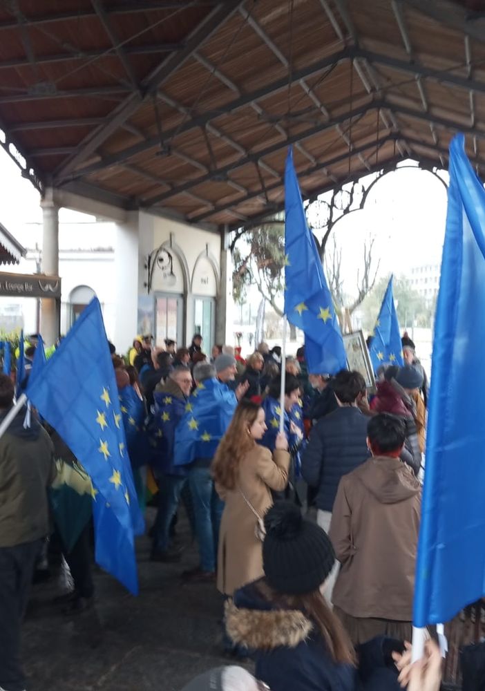 A Verbania la manifestazione per l'Europa FOTO