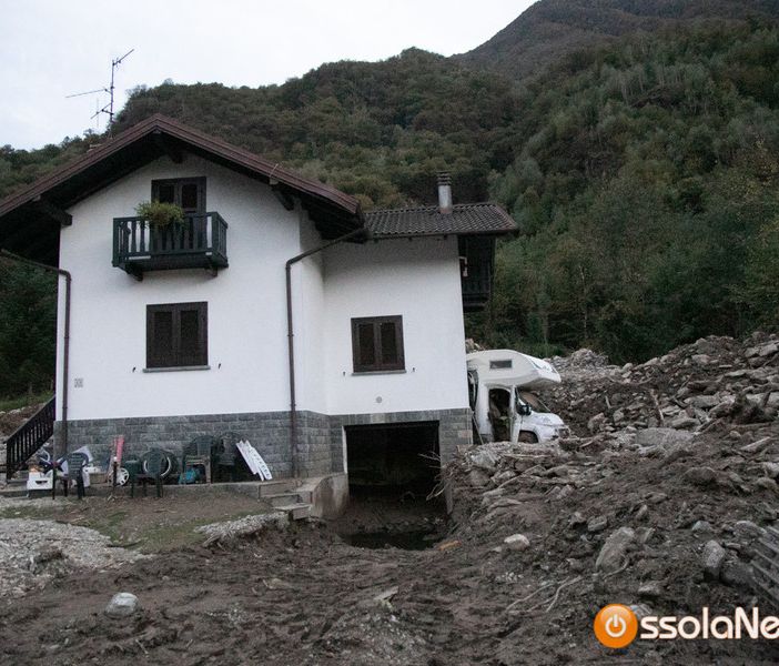 Vco, il 15 % della popolazione vive in zone a elevato rischio frane