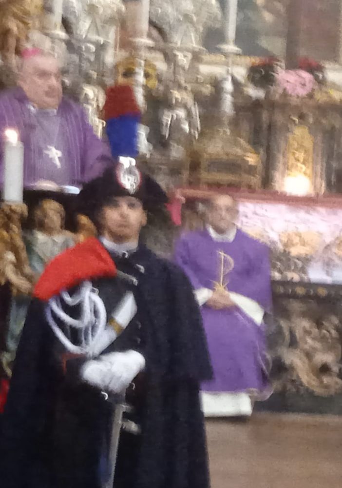 Benedizione del Vescovo alle forze dell'ordine del Vco  FOTO