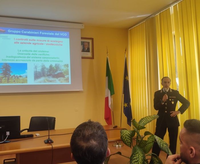 Carabinieri forestali, nel Vco in aumento i controlli sulle misure di sostegno alle aziende agricole