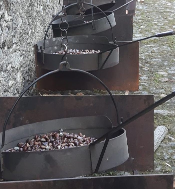 Tempo di castagnata a Cisore
