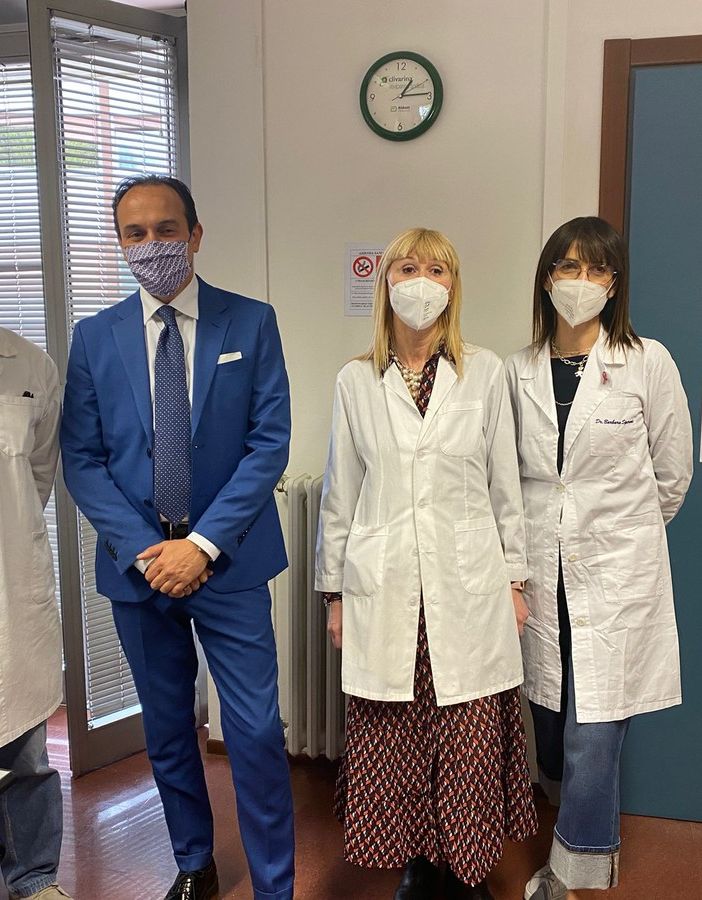 Visita al Coq e alla Casa della Salute di Omegna per il presidente Cirio FOTO