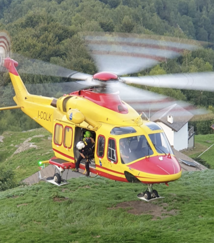 Grave un 50enne caduto in bicicletta a Gurro