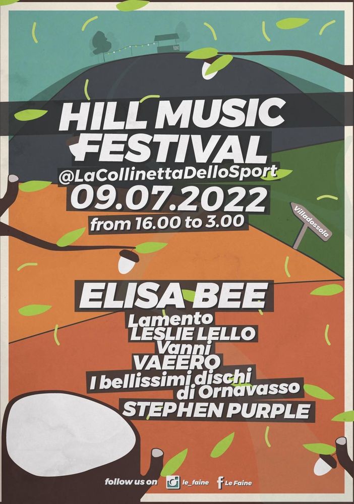 Hill Music Festival: musica cibo e birra alla Collinetta dello Sport di Villadossola